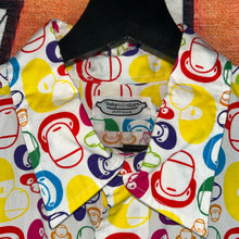 Load image into Gallery viewer, Bape Baby Milo Multi Camo Button Up Size L
