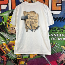 Load image into Gallery viewer, Y2K 2003 Christian "Love Built A Bridge" Tee Size Large
