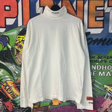 Load image into Gallery viewer, Heron Preston Cyrillic Turtleneck White Size Small
