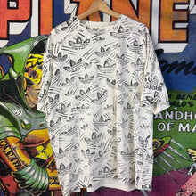 Load image into Gallery viewer, Vintage 90’s Adidas AOP Sketch Tee Shirt Size XL

