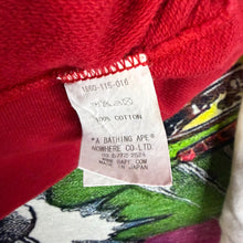 Load image into Gallery viewer, Bape College Colorblock Full-Zip Hoodie Size Medium
