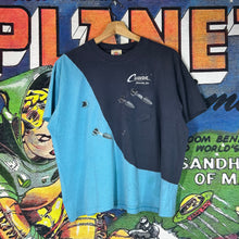 Load image into Gallery viewer, Vintage 90s Galveston Isle Bullets AOP Tee Size Large
