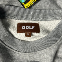 Load image into Gallery viewer, Golf Wang Embroidered Logo Crew Neck Grey Size M
