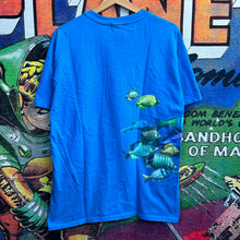 Load image into Gallery viewer, Vintage 90’s Fish Tee Size Large
