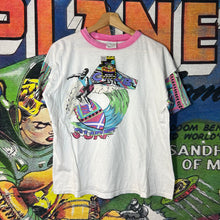 Load image into Gallery viewer, Vintage 90s Surf Tee Ringer Tee Size Medium
