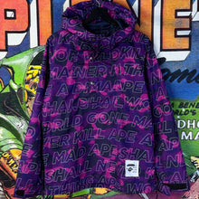 Load image into Gallery viewer, Bape Text Color Camo Pullover Jacket Size Medium

