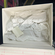 Load image into Gallery viewer, Alexander McQueen Oversized Sneakers White Silver Size 39.5 / 6.5
