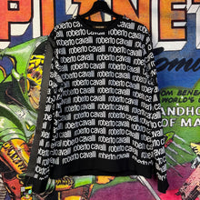 Load image into Gallery viewer, Roberto Cavalli Logo Print Crewneck Size Large

