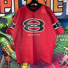 Load image into Gallery viewer, Balenciaga Football Jersey Leather Size Large MSRP $5590

