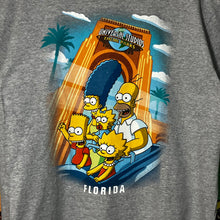 Load image into Gallery viewer, 2010 Universal Studios Theme Parks Simpsons Tee Size L

