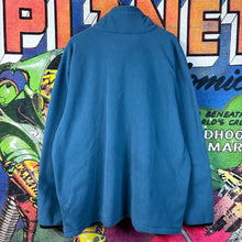 Load image into Gallery viewer, Y2K Oakley Software Blue Fleece Quarter Zip  Size 2XL

