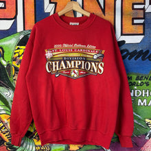 Load image into Gallery viewer, Y2K St. Louis Cardinals Champions Crewneck Size Medium

