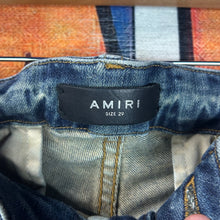 Load image into Gallery viewer, Amiri Tactical Cargo Denim Pants Size 29”

