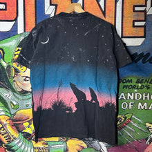 Load image into Gallery viewer, Vintage 90s Texas Wolves AOP Tee Size Large
