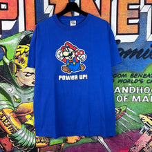 Load image into Gallery viewer, Y2K Super Mario " Power Up" Tee Size Large
