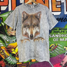 Load image into Gallery viewer, Vintage 90s Wolf Pack Tee Size Medium

