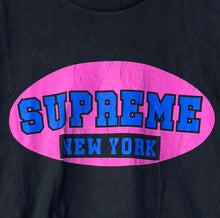 Load image into Gallery viewer, Supreme New York Black Tee Shirt Size Medium
