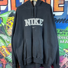 Load image into Gallery viewer, Y2K Nike Spell Out "Center Swoosh" Hoodie Size XL
