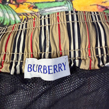 Load image into Gallery viewer, Burberry Martin Check Swim Shorts Size Large

