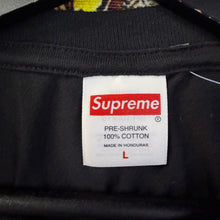 Load image into Gallery viewer, Supreme God Save Us Black Tee Shirt Size Large
