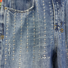 Load image into Gallery viewer, Ksubi Light Washed Distressed Jeans Size 33
