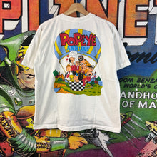 Load image into Gallery viewer, Vintage 90s Popeye Graphic Tee Size Large
