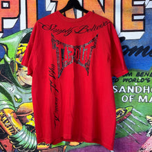 Load image into Gallery viewer, Y2K Tapout Mixed Martial Arts Red Tee Shirt Size XL
