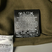 Load image into Gallery viewer, Fear Of God Essentials Olive Jersey Crewneck Tee Size M
