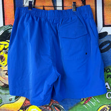 Load image into Gallery viewer, Purple Brand Wordmark All Around Blue Shorts Size XL
