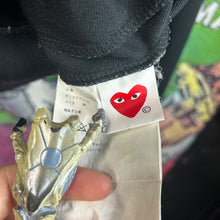 Load image into Gallery viewer, Comme des Garçons PLAY Patch Zip Up Hoodie Size Medium

