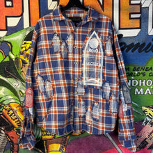Load image into Gallery viewer, Who Decides War Glory Patch Flannel Size 2XL
