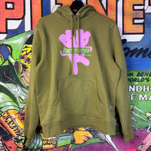 Load image into Gallery viewer, Marc Jacob’s Heaven Olive Green Hoodie Size Medium

