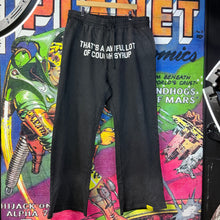 Load image into Gallery viewer, Awful Lot Of Cough Syrup Flare Sweatpants Size XL
