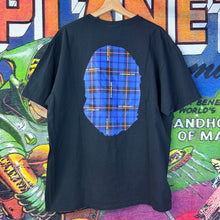 Load image into Gallery viewer, Bape Logo Check Big Ape Head Tee Size 2XL

