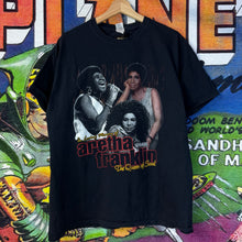 Load image into Gallery viewer, Aretha Roots Of Flight Queen Of Soul Black Tee Shirt Size XL
