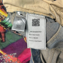 Load image into Gallery viewer, Marine Serre Regenerated Denim Wild Leg Pants Size XXL / 38”
