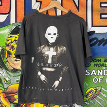 Load image into Gallery viewer, Vintage 90’s Slayer Diabolus In Musica Tee Shirt Size Medium
