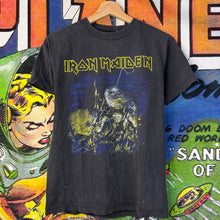 Load image into Gallery viewer, Y2K Iron Maiden Live After Death Black Tee Shirt Size Small
