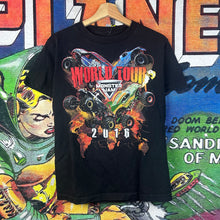 Load image into Gallery viewer, Monster Jam World Tour Tee Size Medium
