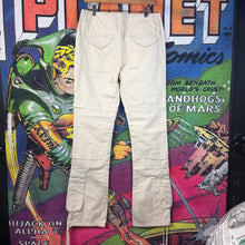 Load image into Gallery viewer, Vale Cream Multi Pocket Cargo Pants Size 32”
