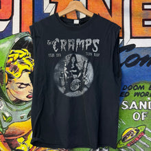 Load image into Gallery viewer, Y2K The Cramps Cut Off Sleeveless Tee Shirt Size Medium
