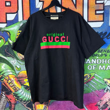 Load image into Gallery viewer, Original Gucci Oversized Logo Tee Shirt Size Large
