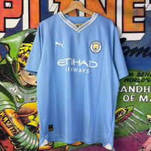 Load image into Gallery viewer, Puma Manchester City 20th Anniversary Home Jersey Size XL
