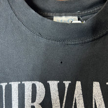 Load image into Gallery viewer, Y2K Nirvana Band Tee Size Small

