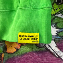 Load image into Gallery viewer, Awful Lot Of Cough Syrup Slime Black Hoodie Size Medium
