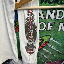 Load image into Gallery viewer, Harley Davidson Eagle Sturgis Bike Week LongSleeve Tee Size 2XL Medium
