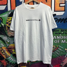 Load image into Gallery viewer, Vintage 90’s Nike Basketball Embroidered Spell Out Tee Size Large
