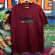 Load image into Gallery viewer, Vintage 90’s Tommy Boot Tommy Girl Embroidered Tee Size Large
