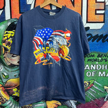 Load image into Gallery viewer, Y2K Born Wild Eagle Tee Size Large

