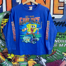 Load image into Gallery viewer, Y2K SpongeBob Squarepants longsleeve tee shirt size small
